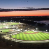 Drone photo of the Sandhills Global Youth Complex